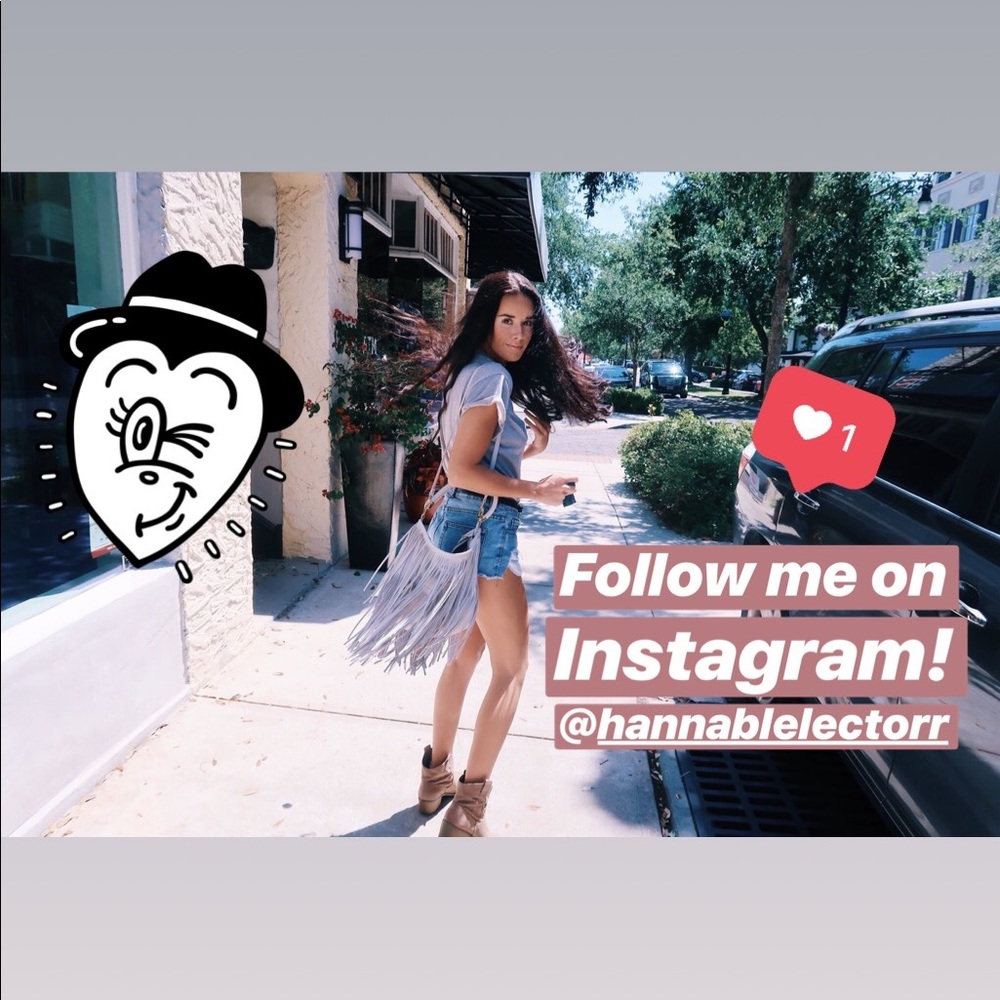 Follow me on instagram @hannablelectorr